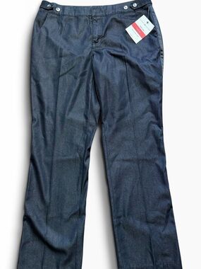 Tommy Hilfiger black Straight-Leg Dress Pants Size 12